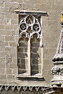 Ventana ciega del primer cuerpo de la torre-campanario de la Santa Iglesia Catedral