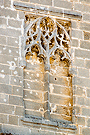 Ventana ciega del primer cuerpo de la torre-campanario de la Santa Iglesia Catedral