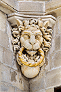 Cabeza de león - Cosme de Velázquez - Año 1817 (Sacristía Mayor - Santa Iglesia Catedral)