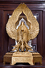 Sagrario en forma de pelícano, símbolo del Amor - Procedente de la Iglesia de los Remedios (Sacristía Mayor - Santa Iglesia Catedral)