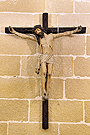 Cristo de las Ánimas - Atribuido a Lorenzo Mercadante de Bretaña - Madera (Sala de los Canónigos - Santa Iglesia Catedral)