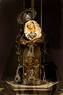 Virgen Dolorosa - Siglo XIX - Madera policromada y vestida - Urna de caoba (Sala de los Canónigos - Santa Iglesia Catedral)