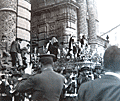 "La Sentencia" recogiendose en San Miguel. Año 1963