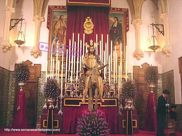 Besapiés de Cristo Rey en su Entrada Triunfal en Jerusalén (26 de noviembre de 2006)