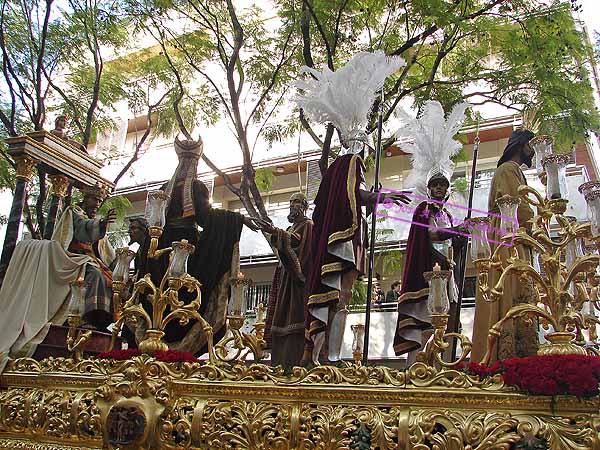 Paso de Misterio de Nuestro Padre Jesús del Consuelo en el Desprecio de Herodes