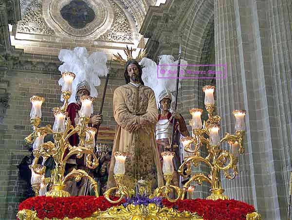 Paso de Misterio de Nuestro Padre Jesús del Consuelo en el Desprecio de Herodes