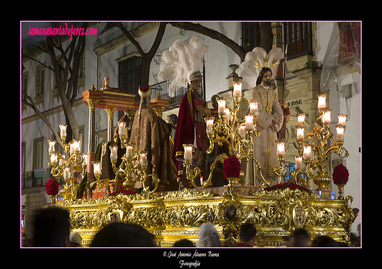 Paso de Misterio de Nuestro Padre Jesús del Consuelo en el Desprecio de Herodes