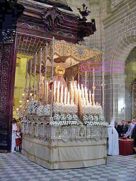 Paso de Palio de Madre de Dios de la Misericordia