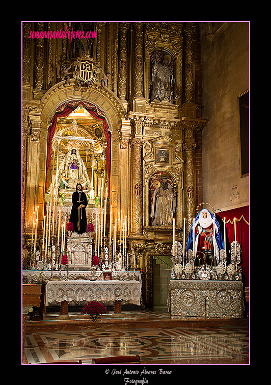 Altar de Cultos de la Hermandad del Transporte 2012