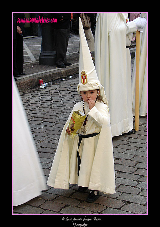 Pequeño nazareno de la Hermandad del Transporte