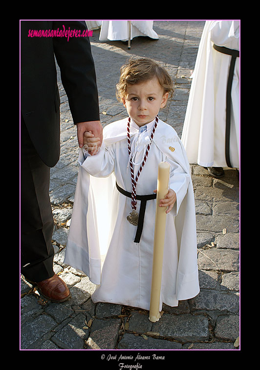 Pequeño nazareno de la Hermandad del Transporte