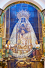 Retablo cerámico de Nuestra Señora de la Merced (Callejón de los Negros - Jerez)