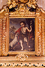 Pintura de Niño Jesús con oveja (Capilla de San José de la Basílica de Nuestra Señora de la Merced Coronada)