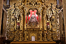 Detalle del Retablo de la Virgen Chiquita de la Merced (Basílica de Nuestra Señora de la Merced Coronada)