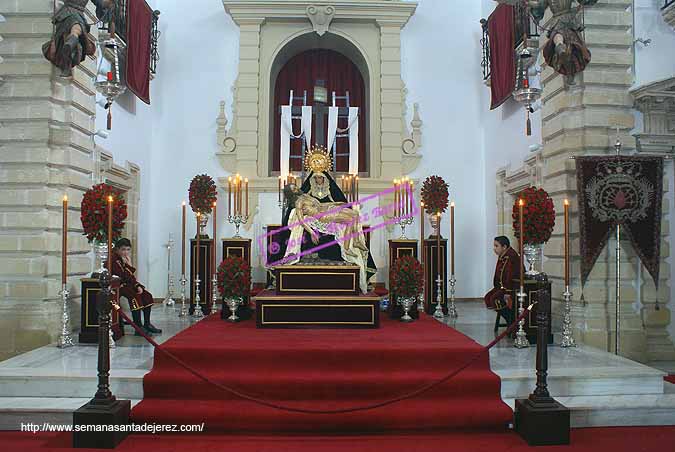 Besamanos de Nuestra Señora de las Angustias (14 de marzo de 2008)