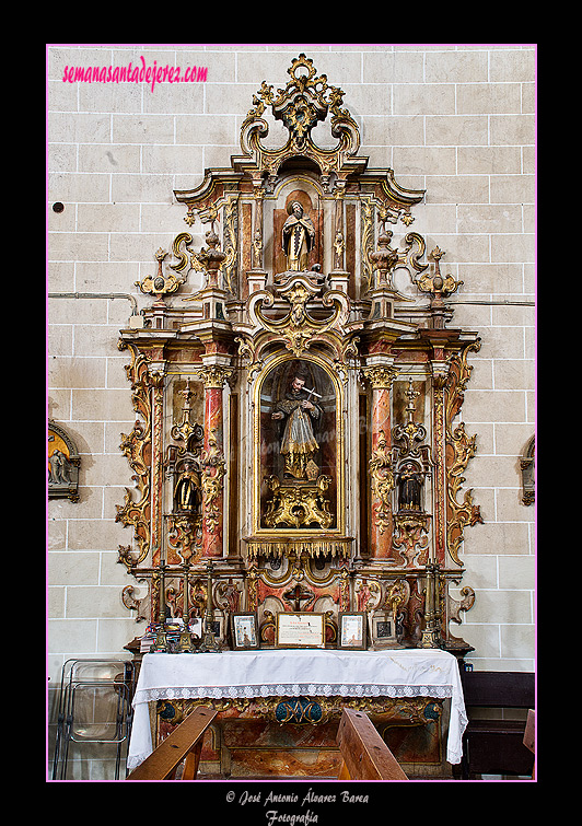 Retablo de San Juan Nepomuceno (Iglesia de San Marcos)