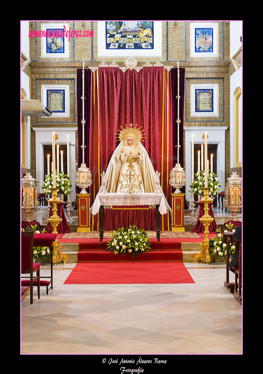 Altar de Cultos de María Santísima de la Candelaria (Año 2013)