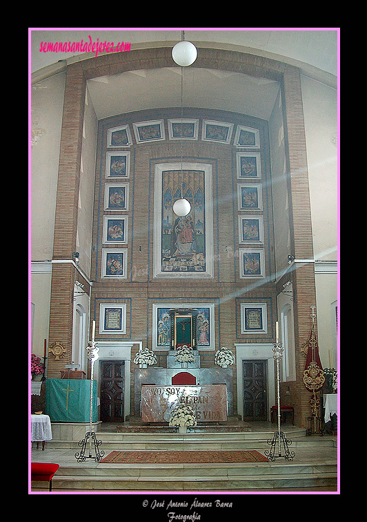 Altar Mayor de la Iglesia Parroquial de Santa Ana