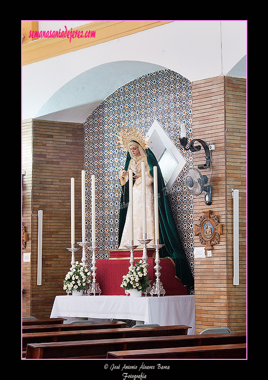 Altar de María Santísima de la Candelaria (Iglesia de Santa Ana)