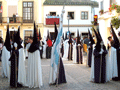 Bandera de la Virgen de la Hermandad de la Candelaria