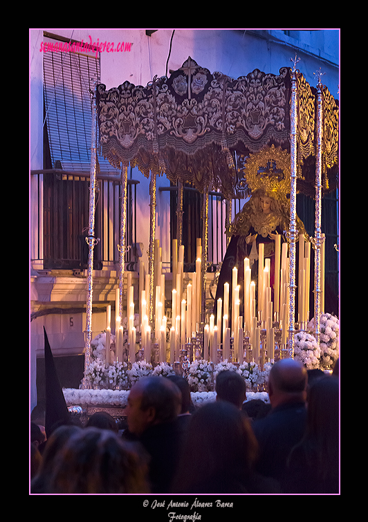 Paso de Palio del Nuestra Señora del Socorro