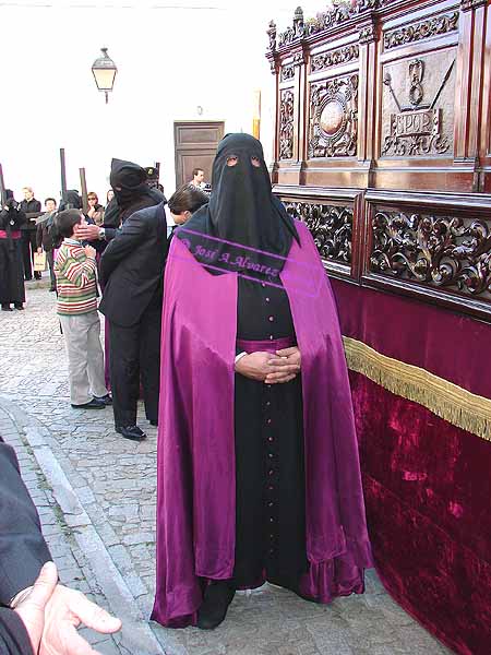 Maniquetero del Paso de Cristo de la Hermandad del Cristo de la Viga