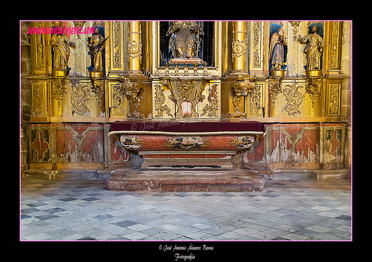 Mesa del Retablo de San Pedro (Santa Iglesia Catedral)