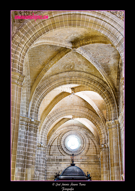 Bóvedas a los pies de la nave del Evangelio (Santa Iglesia Catedral)