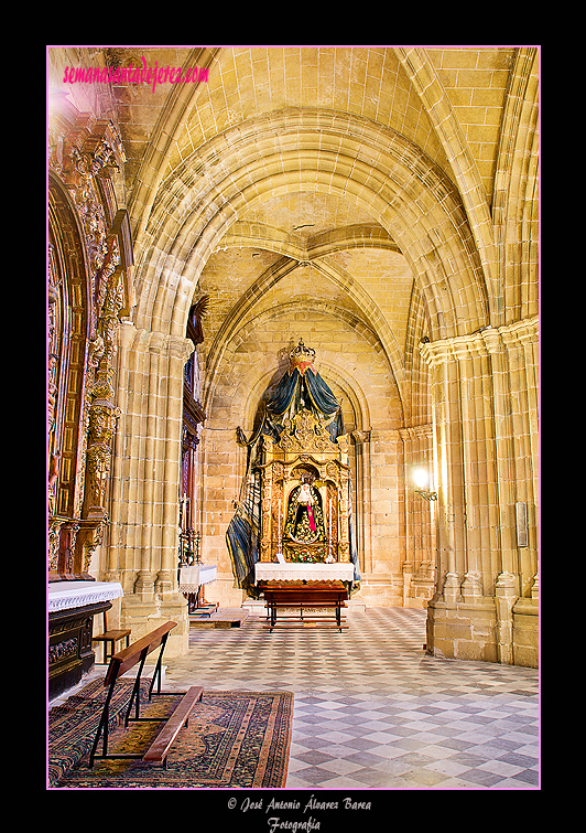 Tramo del Retablo de San José, actualmente de Nuestra Señora del Socorro (Santa Iglesia Catedral)