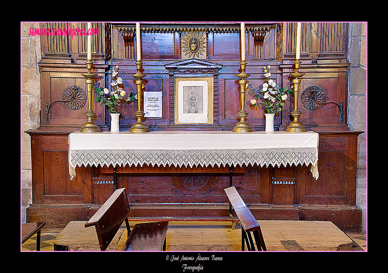 Mesa del Retablo del Nazareno Caído (Santa Iglesia Catedral)