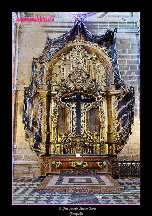 Retablo del Cristo de la Viga (Nave del Evangelio - Santa Iglesia Catedral)