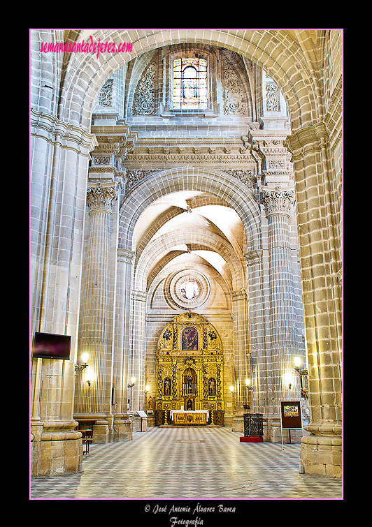 Tramo del retablo de la Inmaculada del Voto, hoy de San Juan Grande (Nave de la Epístola - Santa Iglesia Catedral)