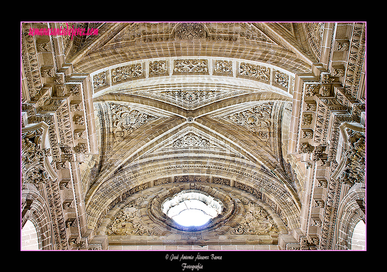 Bóveda sobre la puerta de la Encarnación (Santa Iglesia Catedral)