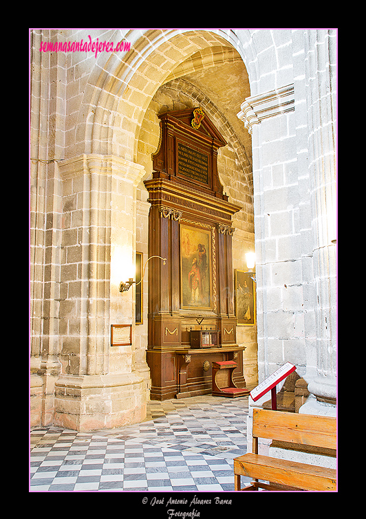 Tramo del Retablo de San Caralampio (Santa Iglesia Catedral)