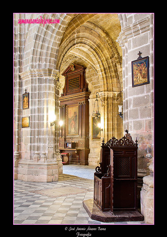 Tramo del Retablo de San Caralampio (Santa Iglesia Catedral)