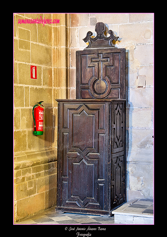 Detalle de tramo del Retablo de Ánimas (Santa Iglesia Catedral)