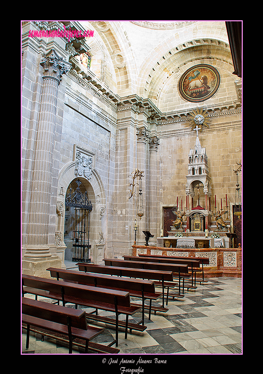 Vista parcial de la Capilla del Sagrario (Santa Iglesia Catedral)