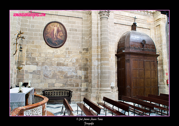 Vista parcial de la Capilla del Sagrario (Santa Iglesia Catedral)