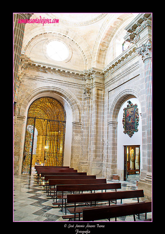 Vista parcial de la Capilla del Sagrario (Santa Iglesia Catedral)