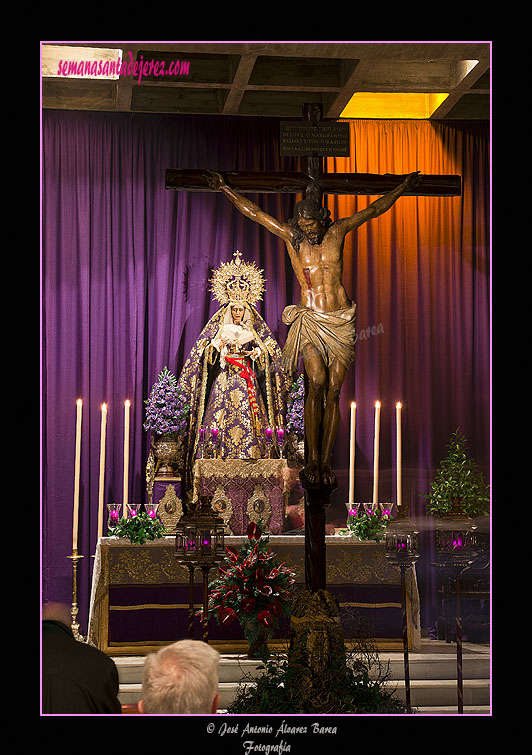 Altar de Cultos de la Hermandad del Cristo de la Defensión 2011