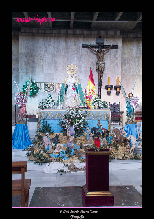 Altar de Cultos del Triduo a María Santísima de la O 2012