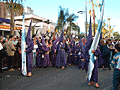 Banderas de la Virgen de la Hermandad del Cristo de la Defensión