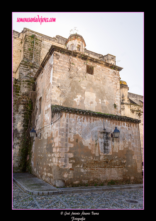 Exterior de la capilla del Sagrario de la Iglesia Parroquial de San Mateo