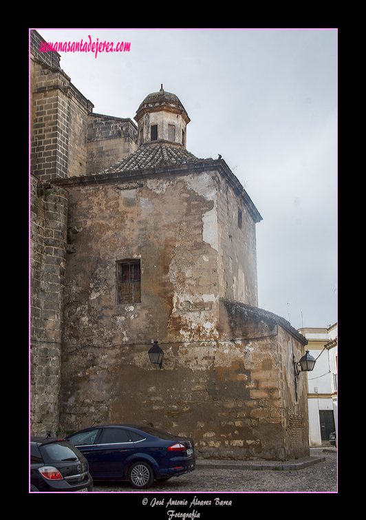 Exterior de la capilla del Sagrario de la Iglesia Parroquial de San Mateo