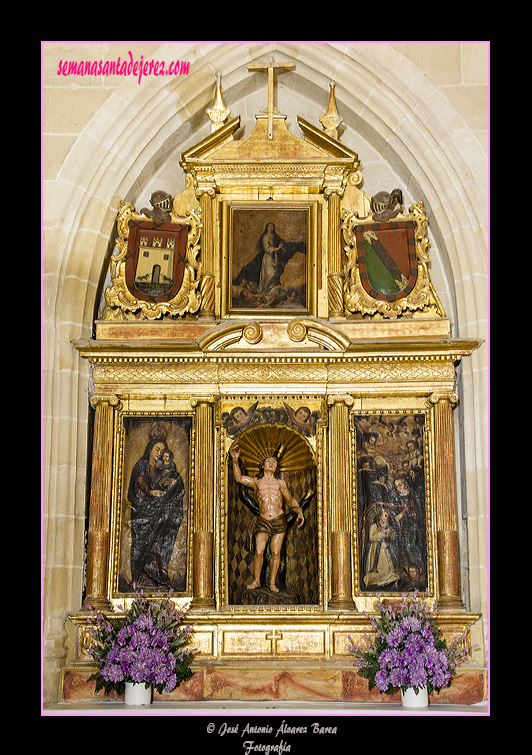 Retablo de San Sebastian (Iglesia de San Mateo)