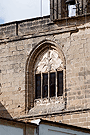 Ventana gótica en el muro de la Epistola de la Iglesia Parroquial de San Mateo