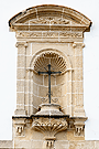 Hornacina barroca de la portada de la Epístola de la Iglesia Parroquial de San Mateo