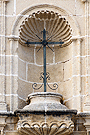 Venera de la hornacina barroca de la portada de la Epístola de la Iglesia Parroquial de San Mateo