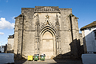 Fachada de la portada principal de la Iglesia Parroquial de San Mateo