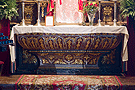 Mesa del retablo de San Blas (Iglesia de San Mateo)